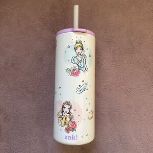 Zak! Disney Princess Tumbler with Straw